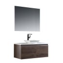 StoneArt Set Milano ME-1000pro-2 Eiche dunkel 100x45