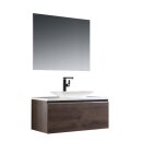 StoneArt Set Milano ME-1000pro-1 Eiche dunkel 100x45