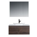 StoneArt Set Milano ME-1000pro-1 Eiche dunkel 100x45