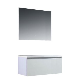 StoneArt Set Milano ME-1000pro weiß 100x45