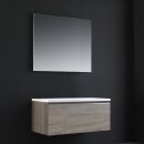 StoneArt Set Milano ME-1000pro Eiche hell 100x45