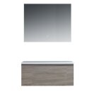 StoneArt Set Milano ME-1000pro Eiche hell 100x45