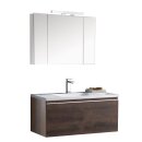 StoneArt Set Milano ME-1000-1 Eiche dunkel 100x45