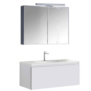 StoneArt Set Milano ME-0800-1 weiß 80x45