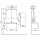 StoneArt Set Milano ME-0800-1 Eiche dunkel 80x45