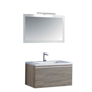 StoneArt Set Milano ME-0800 Eiche hell 80x45