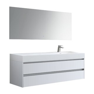 StoneArt Set Mailand ML-1600 weiß matt 160x48 rechts
