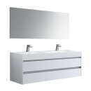 StoneArt Set Mailand ML-1600 weiß glänzend 160x48