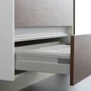 StoneArt Set Mailand ML-1400 weiß glänzend 140x48