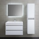 StoneArt Set Mailand ML-0800 weiß matt 80x48