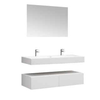 StoneArt Set LP4512-1 weiß 120x48cm glänzend