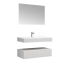 StoneArt Set LP4510 weiß 100x48cm matt