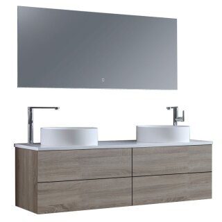 StoneArt Set Brugge BU-1601pro-6 Eiche hell 160x50