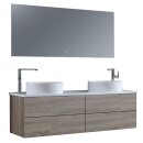 StoneArt Set Brugge BU-1601pro-6 Eiche hell 160x50