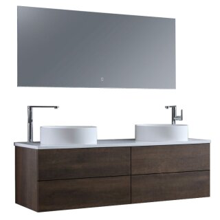 StoneArt Set Brugge BU-1601pro-6 Eiche dunkel 160x50