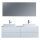 StoneArt Set Brugge BU-1601pro-5 weiß 160x50
