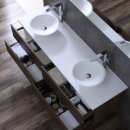 StoneArt Set Brugge BU-1601pro-4 weiß 160x50
