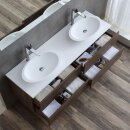 StoneArt Set Brugge BU-1601pro-3 Eiche dunkel 160x50
