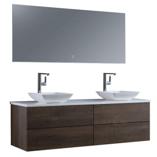 StoneArt Set Brugge BU-1601pro-2 Eiche dunkel 160x50