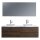 StoneArt Set Brugge BU-1601pro-2 Eiche dunkel 160x50