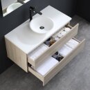 StoneArt Set Brugge BU-1001pro-4 Eiche dunkel 100x50