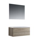 StoneArt Set Brugge BU-1001pro Eiche hell 100x50