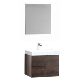 StoneArt Set Brugge BU-0601 Eiche dunkel 60x56