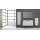 StoneArt Venice VE-1200pro-1 dunkelgrau 120x52
