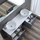 StoneArt Milano ME-1600pro-6 Eiche dunkel 160x45