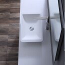 StoneArt Milano ME-1600pro-1 dunkelgrau 160x45