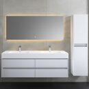 StoneArt Mailand ML-1600 weiß matt 160x48