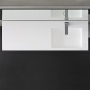 StoneArt Mailand ML-1400 weiß matt 140x48 rechts