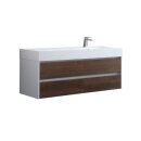 StoneArt Mailand ML-1400 Eiche dunkel 140x48 rechts