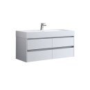 StoneArt Mailand ML-1200 weiß glänzend 120x48