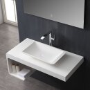 StoneArt Set LQ610-18 links weiß 100x40cm mat