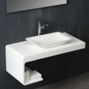 StoneArt Set LQ610-18 links weiß 100x40cm glänzend