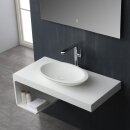 StoneArt Set LQ610-17 links weiß 100x40cm matt