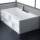StoneArt BS-535 weiß 188x100 matt