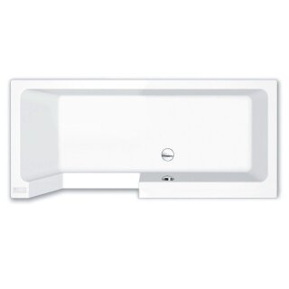 Badewanne mit Tür repaBAD Easy-In 170x75cm links Eck rechts