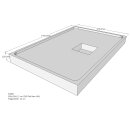Schröder Duschwannenträger für Flat New E...