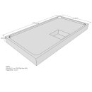 Schröder Duschwannenträger für Flat New E...