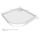 Schröder Duschwannenträger für Arenal R...
