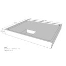 Schröder Duschwannenträger für Flat New E...