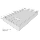 Schröder Duschwannenträger für Lyon E 120x70
