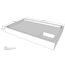 Schröder Duschwannenträger für Tia E 120x80