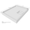 Schröder Duschwannenträger für Arenal E...