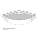 Schröder Duschwannenträger für Arenal R...