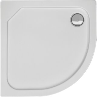 Schröder Viertelkreisduschwanne Asta R 90x90x2,5 R 55 cm