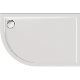 Schröder Viertelkreisduschwanne Sito R 120x80x2,5 cm R 55