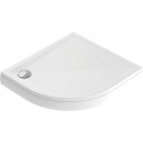 Schröder Viertelkreisduschwanne Sito R 100x90x2,5 cm...